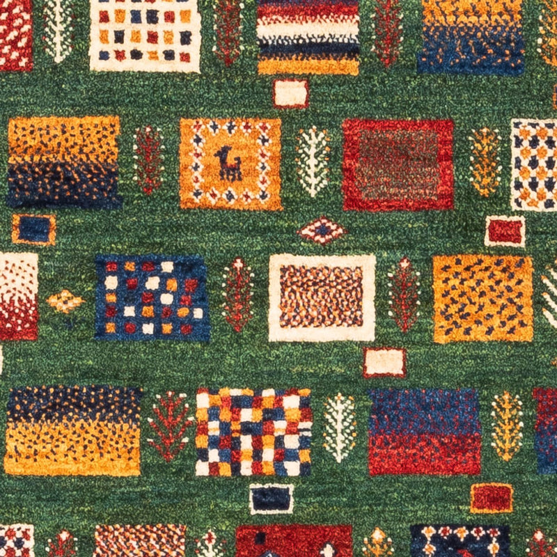 Dywan Gabbeh - Loribaft Perski - Royal - 117 x 83 cm - wielokolorowy