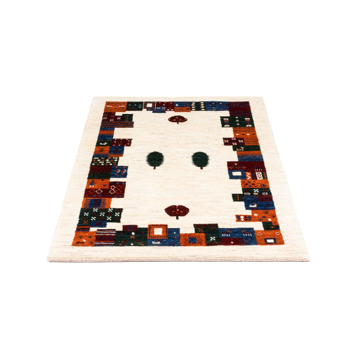 Dywan Gabbeh - Loribaft Perski - Royal - 128 x 80 cm - wielokolorowy