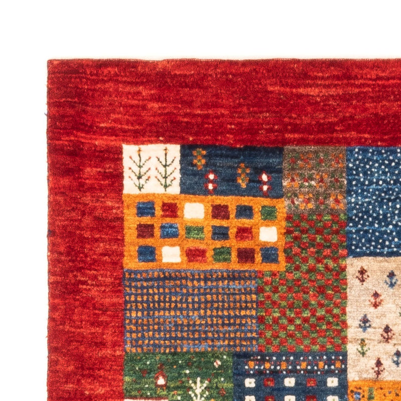 Dywan Gabbeh - Loribaft Perski - Royal - 126 x 86 cm - wielokolorowy