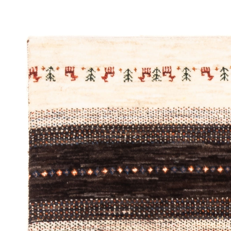 Dywan Gabbeh - Loribaft Perski - Royal - 128 x 81 cm - szary