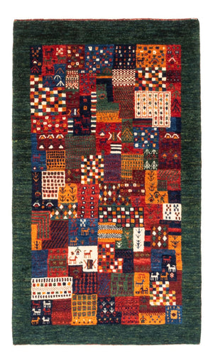 Dywan Gabbeh - Loribaft Perski - Royal - 134 x 82 cm - wielokolorowy