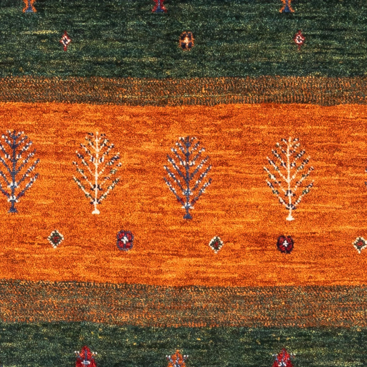 Dywan Gabbeh - Loribaft Perski - Royal - 136 x 84 cm - wielokolorowy