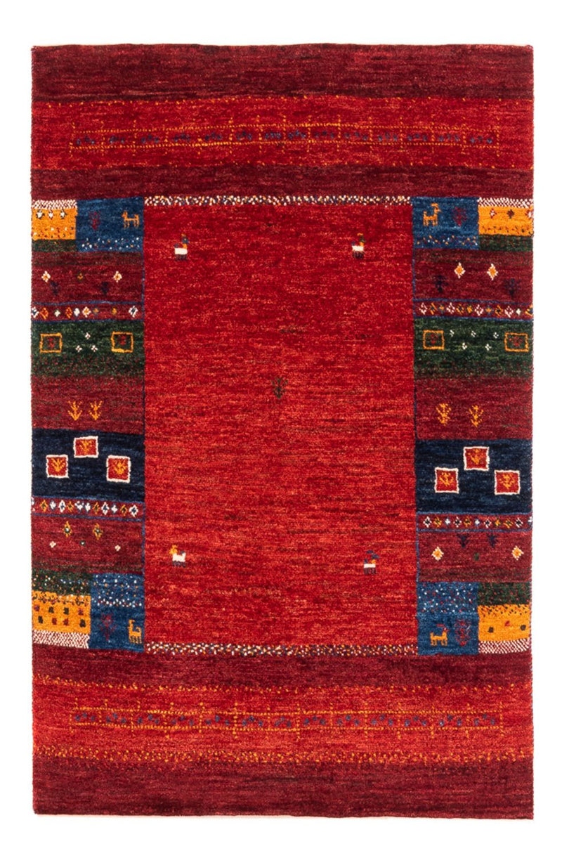Dywan Gabbeh - Loribaft Perski - Royal - 121 x 81 cm - wielokolorowy