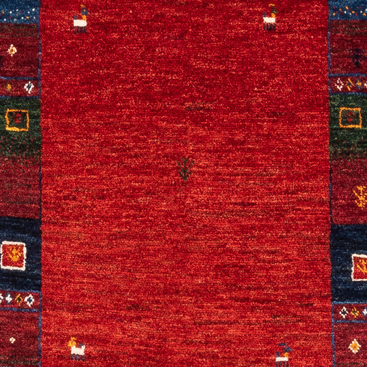 Dywan Gabbeh - Loribaft Perski - Royal - 121 x 81 cm - wielokolorowy