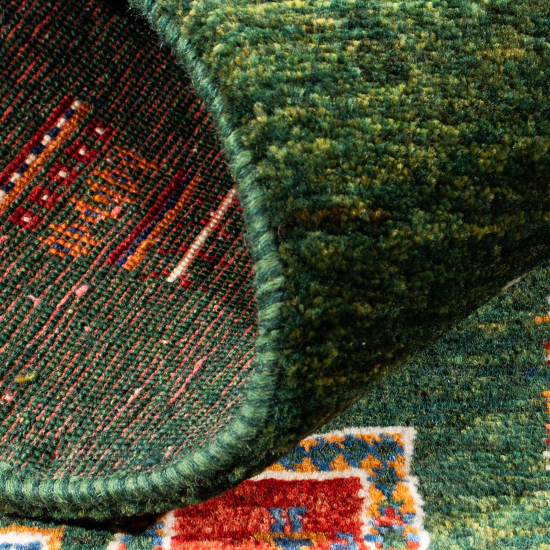 Dywan Gabbeh - Loribaft Perski - Royal - 135 x 83 cm - wielokolorowy