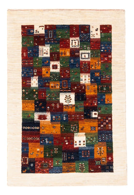 Dywan Gabbeh - Loribaft Perski - Royal - 125 x 83 cm - wielokolorowy