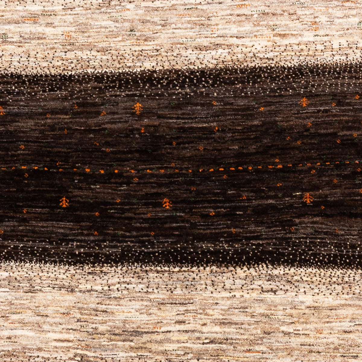 Dywan Gabbeh - Loribaft Perski - 198 x 160 cm - szary