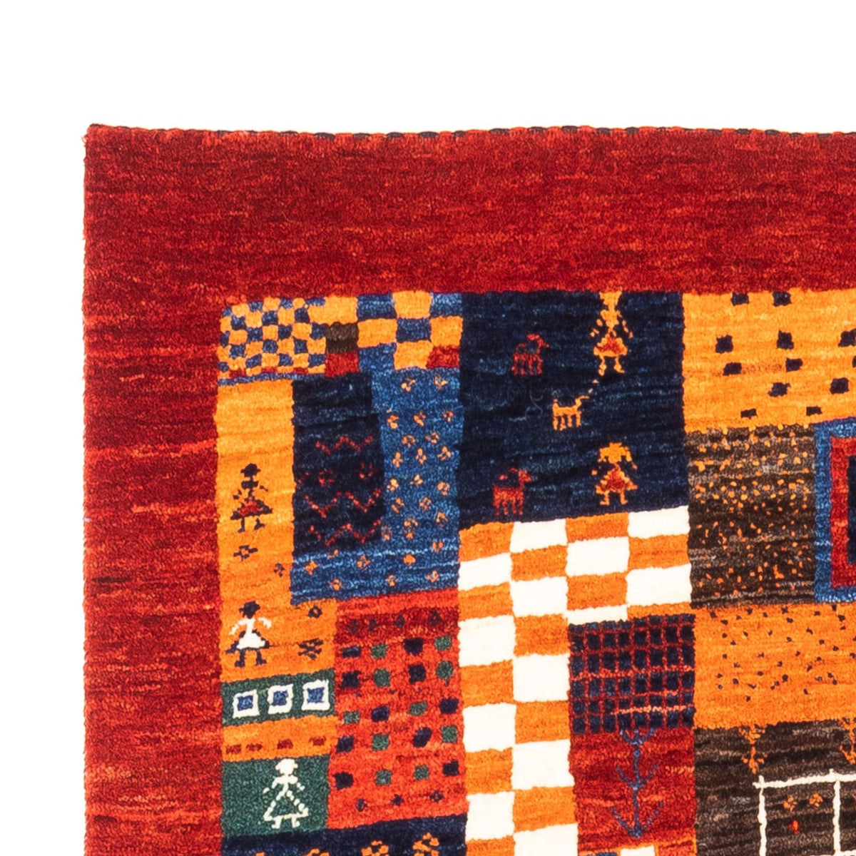 Loribaft Dywan 101x143cm - Perserteppich Wollteppich