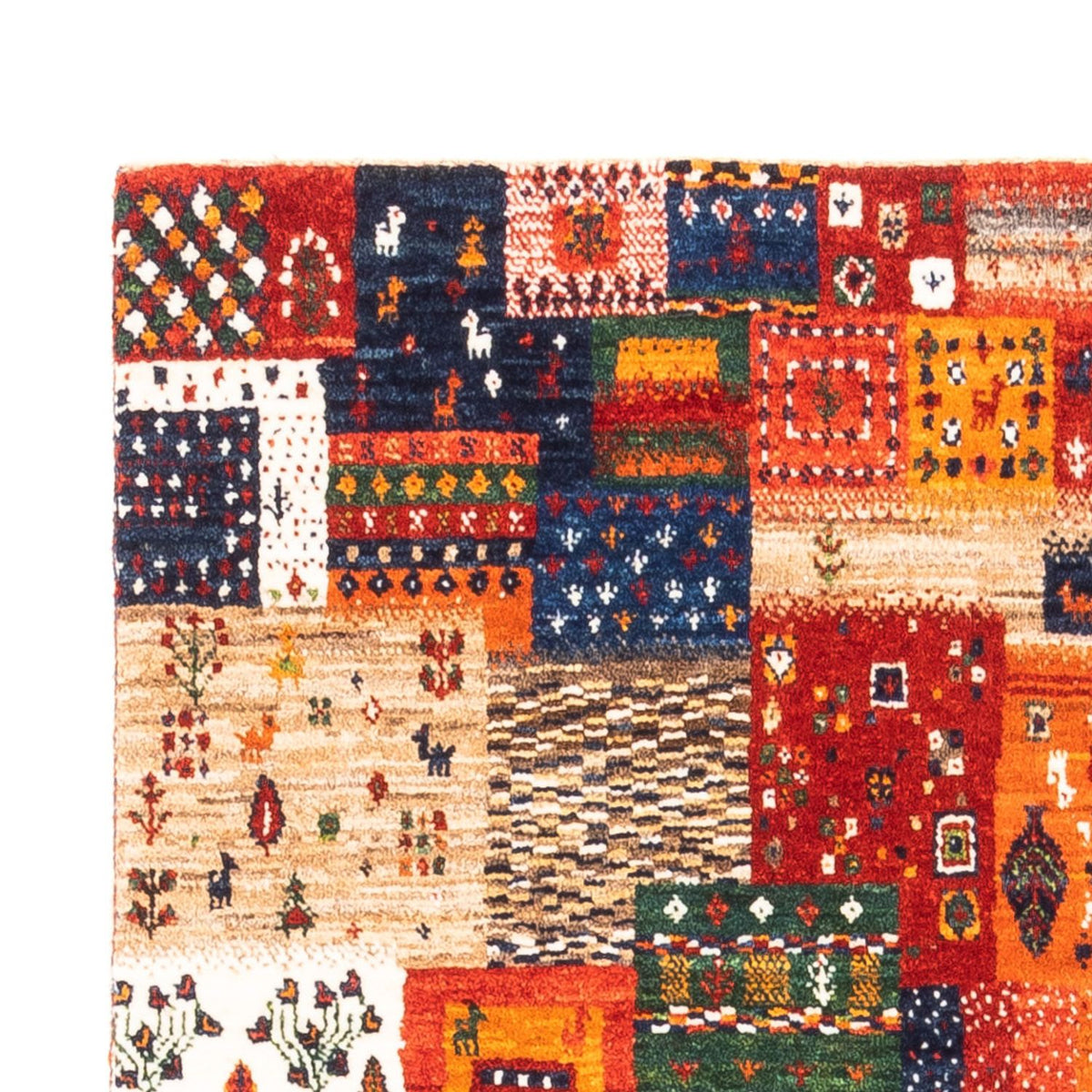 Gabbeh Teppich - Loribaft Perser - Royal - 151 x 95 cm - mehrfarbig