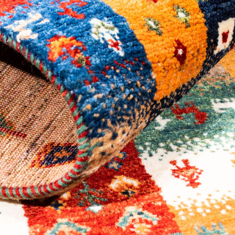 Gabbeh Teppich - Loribaft Perser - Royal - 153 x 100 cm - mehrfarbig