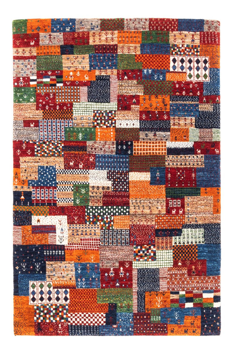 Gabbeh Teppich - Loribaft Perser - Royal - 147 x 100 cm - mehrfarbig
