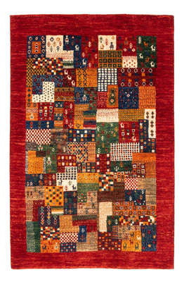 Dywan Gabbeh - Loribaft Perski - Royal - 134 x 90 cm - wielokolorowy