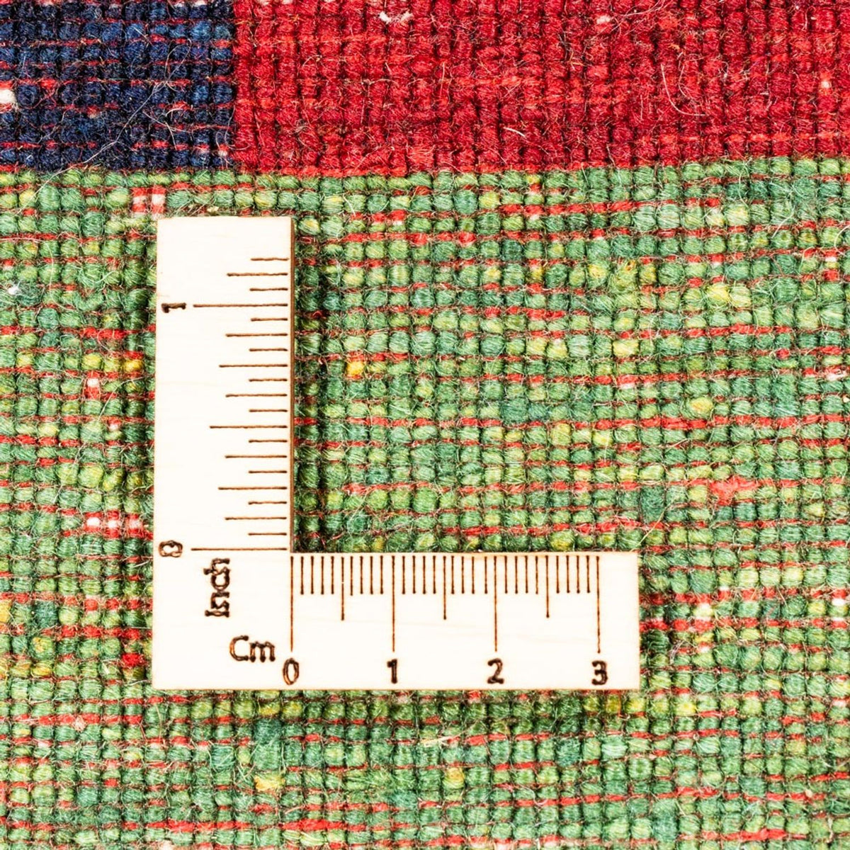 Gabbeh Teppich - Loribaft Perser - Royal quadratisch  - 129 x 120 cm - mehrfarbig