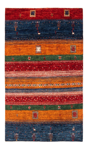 Dywan Gabbeh - Loribaft Perski - Royal - 135 x 85 cm - wielokolorowy