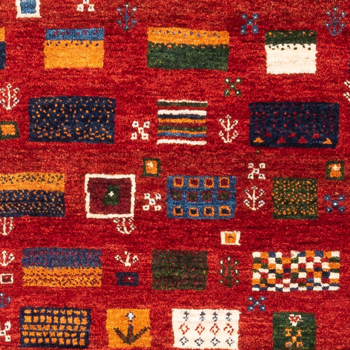 Dywan Gabbeh - Loribaft Perski - Royal - 126 x 84 cm - wielokolorowy