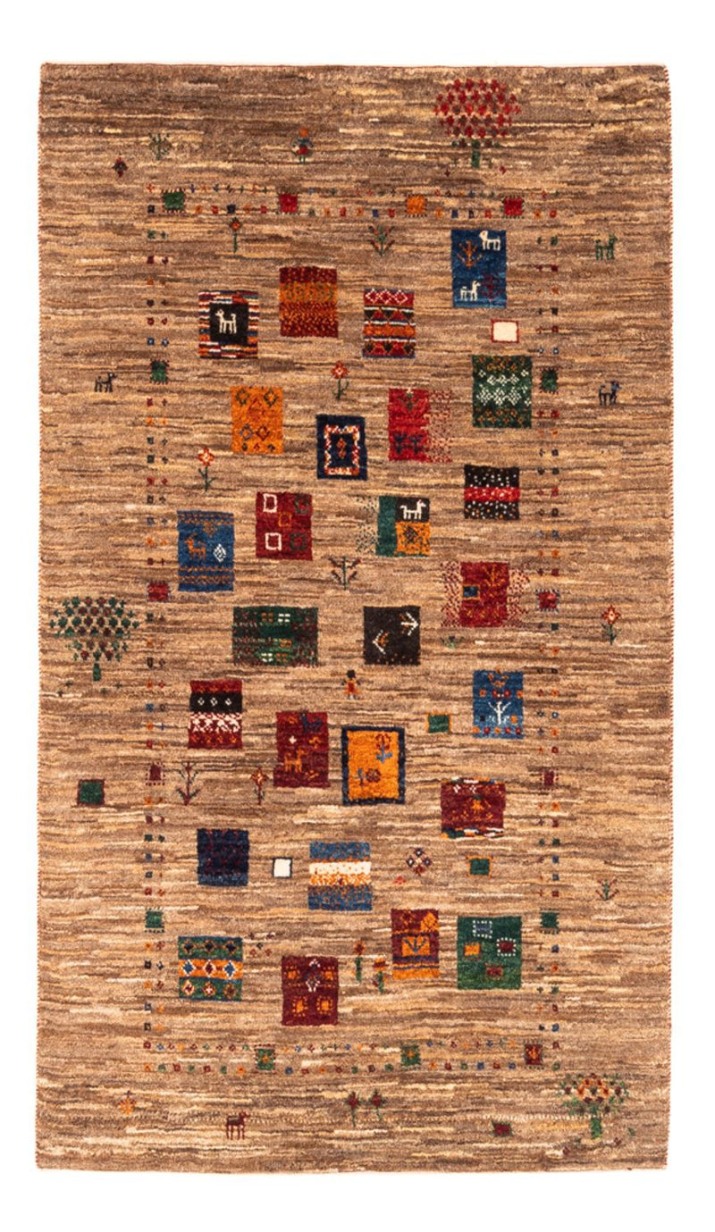 Dywan Gabbeh - Loribaft Perski - Royal - 135 x 84 cm - wielokolorowy