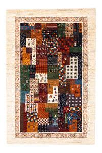 Dywan Gabbeh - Loribaft Perski - Royal - 125 x 82 cm - wielokolorowy