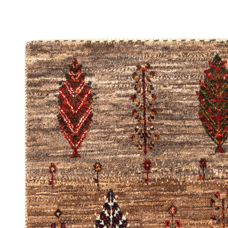 Dywan Gabbeh - Loribaft Perski - Royal - 133 x 83 cm - szary