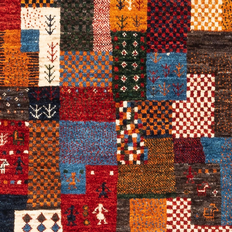 Dywan Gabbeh - Loribaft Perski - Royal - 135 x 83 cm - wielokolorowy