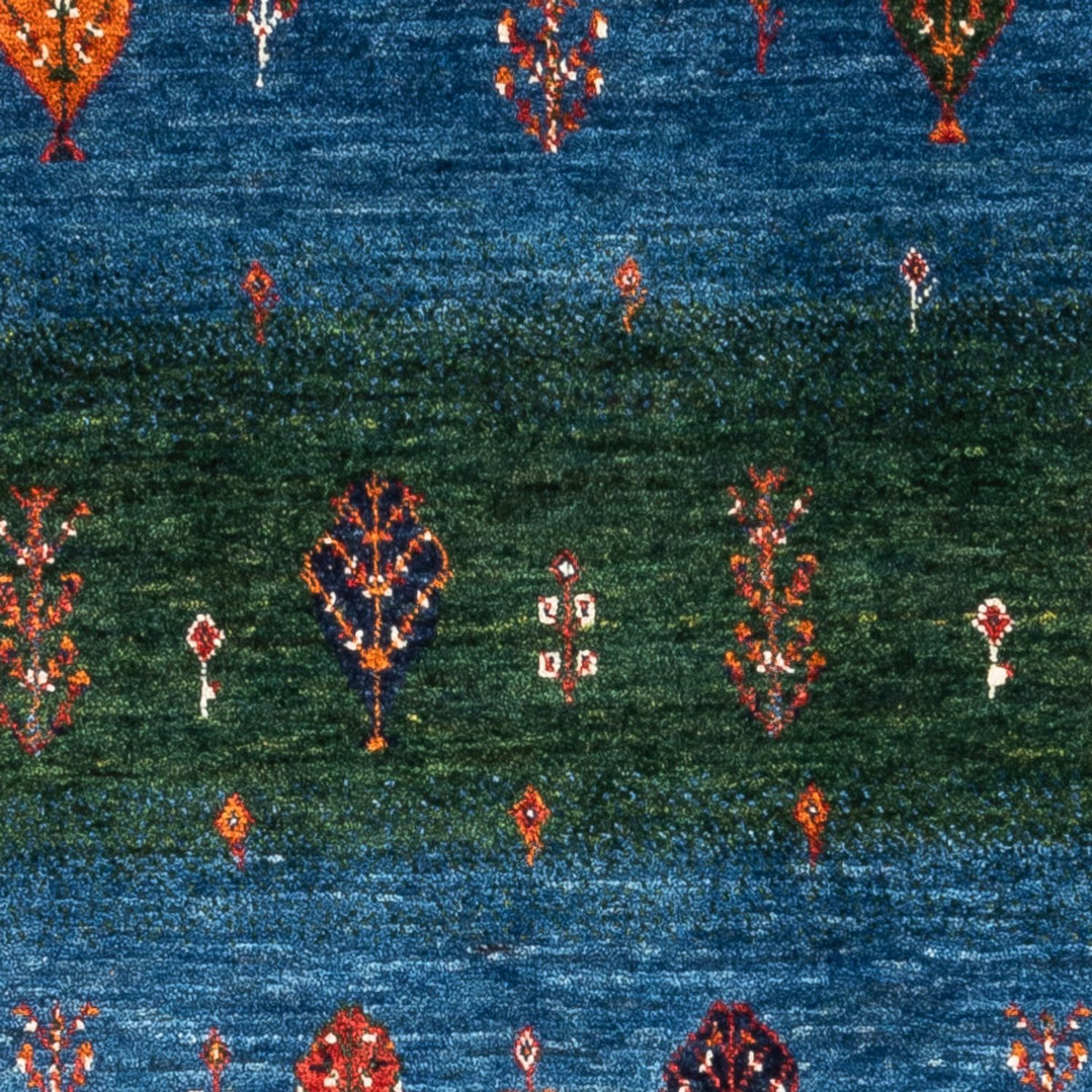 Dywan Gabbeh - Loribaft Perski - Royal - 127 x 86 cm - wielokolorowy