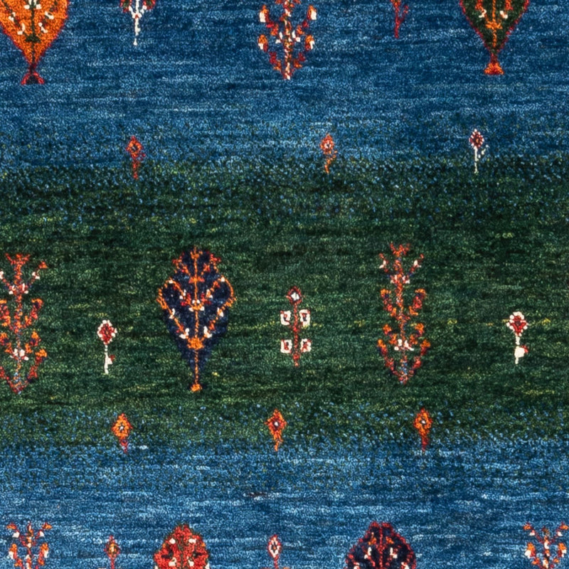 Dywan Gabbeh - Loribaft Perski - Royal - 127 x 86 cm - wielokolorowy