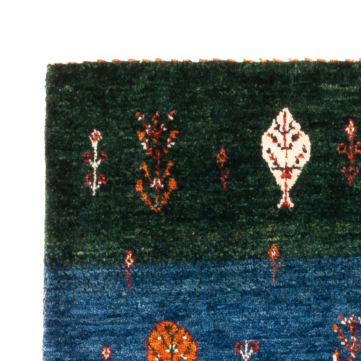 Dywan Gabbeh - Loribaft Perski - Royal - 127 x 86 cm - wielokolorowy