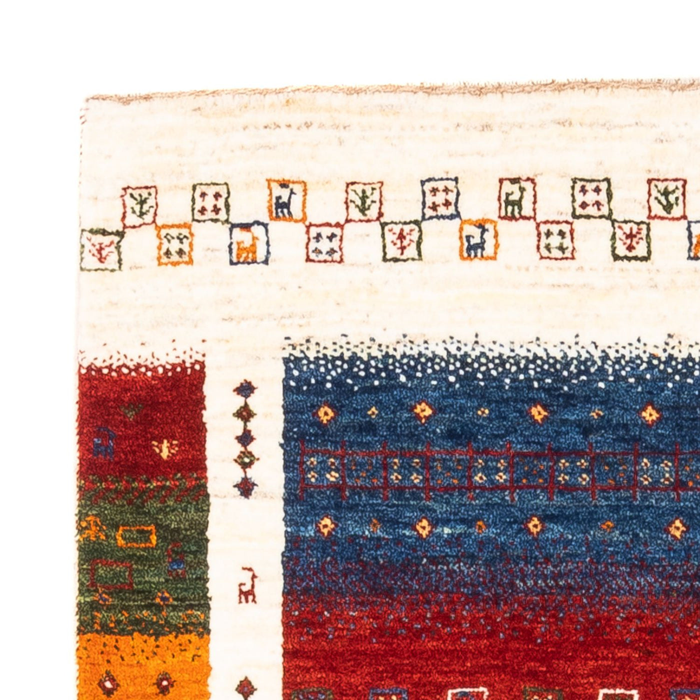 Loribaft Dywan 122x82cm - Perserteppich Wollteppich