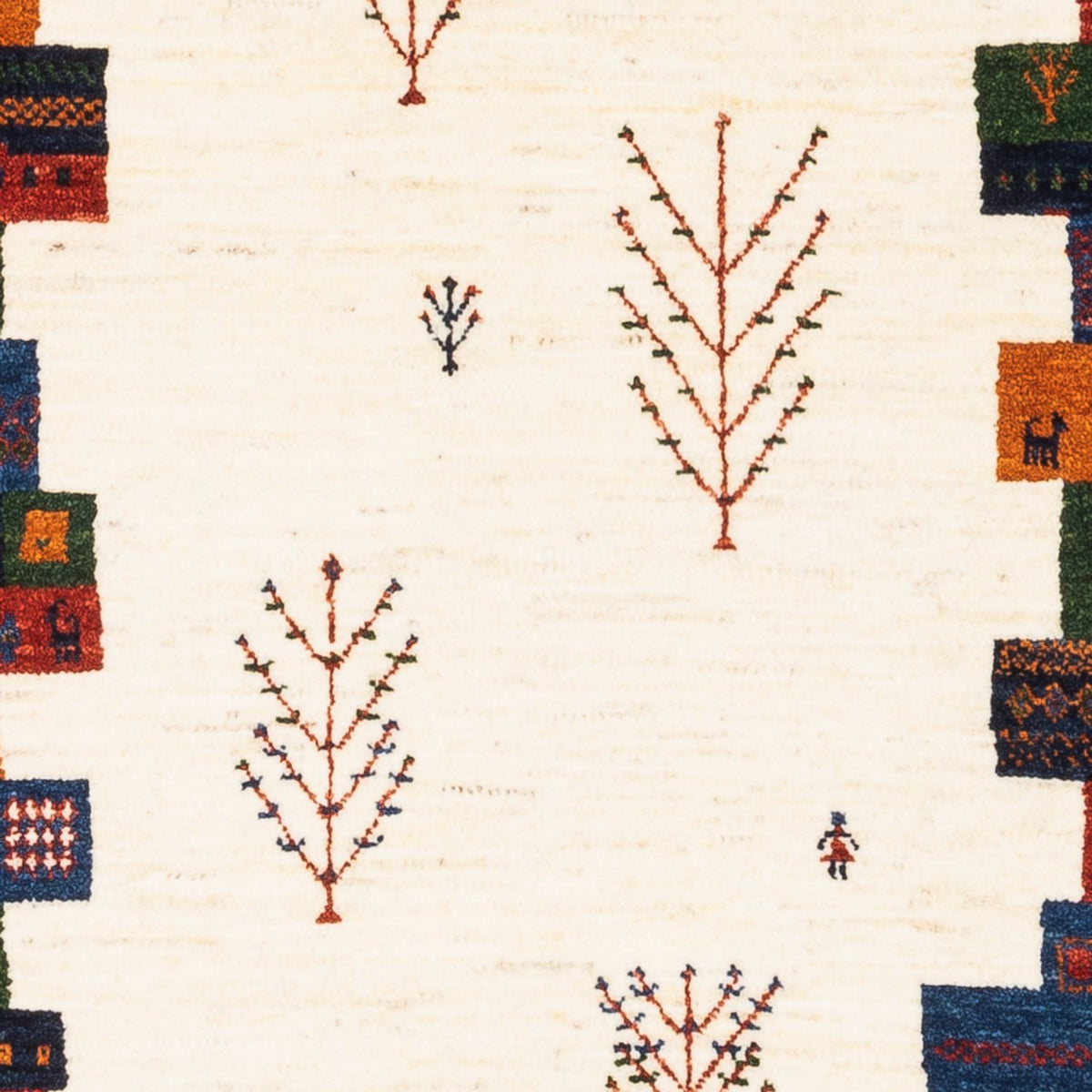 Dywan Gabbeh - Loribaft Perski - Royal - 120 x 84 cm - wielokolorowy