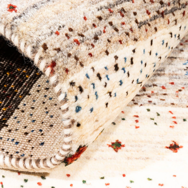 Dywan Gabbeh - Loribaft Perski - Royal - 121 x 84 cm - wielokolorowy