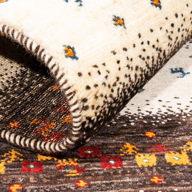 Dywan Gabbeh - Loribaft Perski - Royal - 127 x 83 cm - wielokolorowy