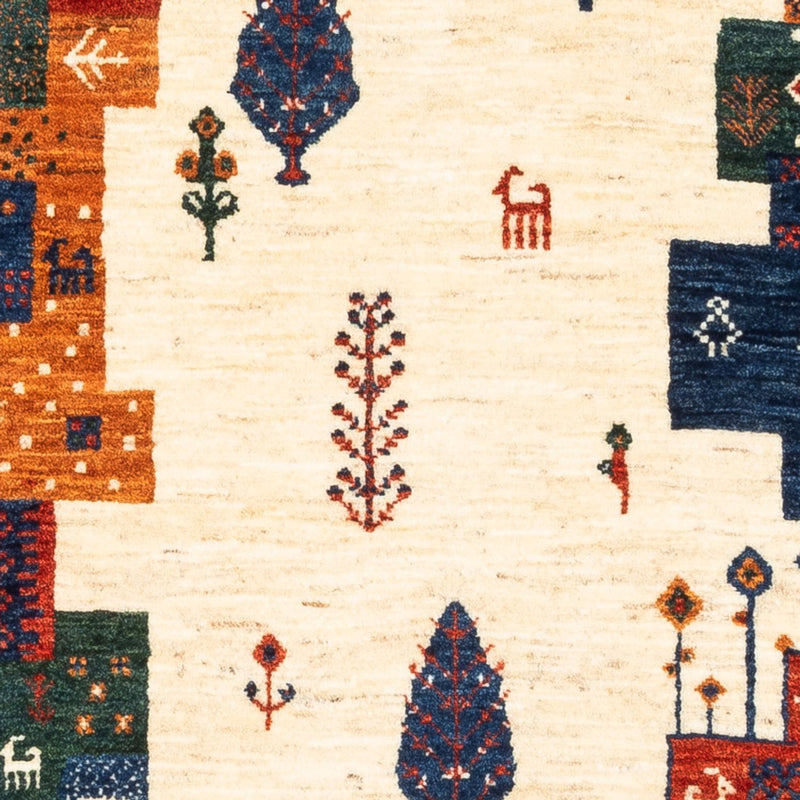 Dywan Gabbeh - Loribaft Perski - Royal - 130 x 85 cm - wielokolorowy