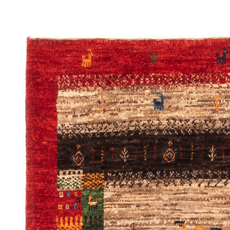 Dywan Gabbeh - Loribaft Perski - Royal - 130 x 87 cm - szary