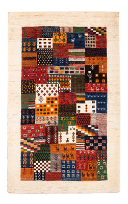 Dywan Gabbeh - Loribaft Perski - Royal - 131 x 84 cm - wielokolorowy