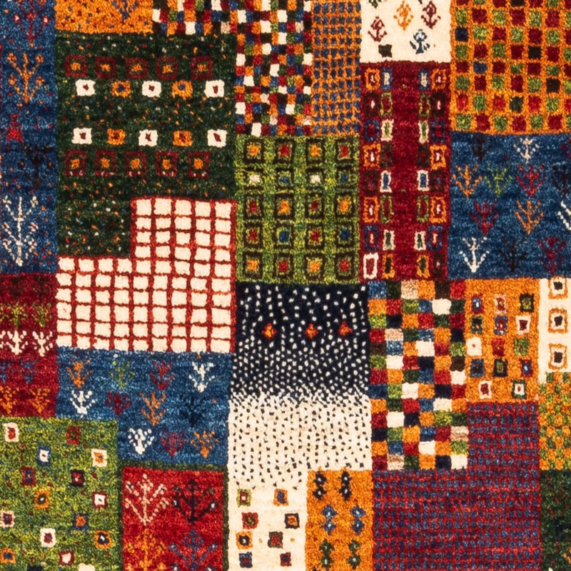 Dywan Gabbeh - Loribaft Perski - Royal - 137 x 85 cm - wielokolorowy