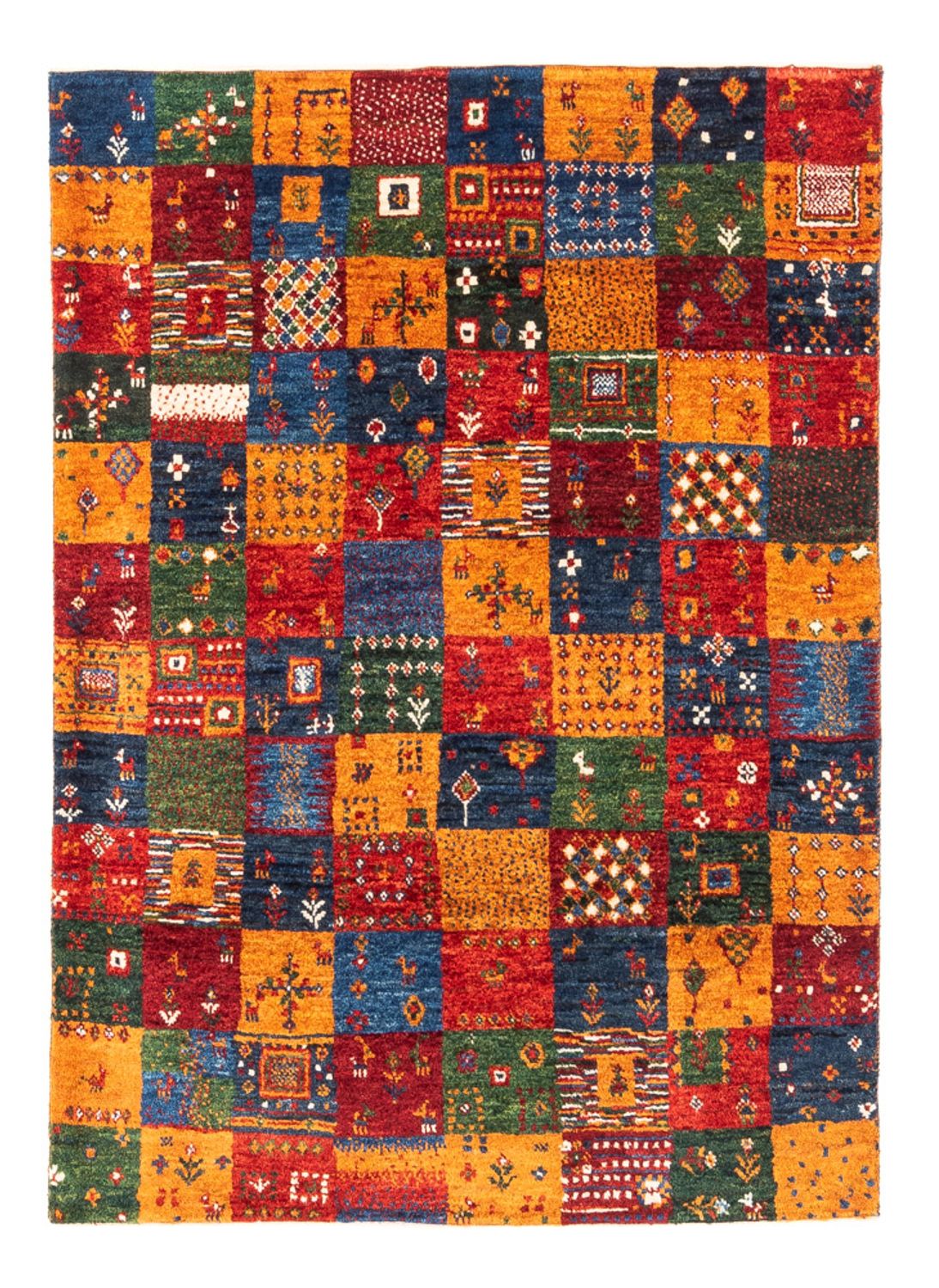 Dywan Gabbeh - Loribaft Perski - Royal - 119 x 85 cm - wielokolorowy
