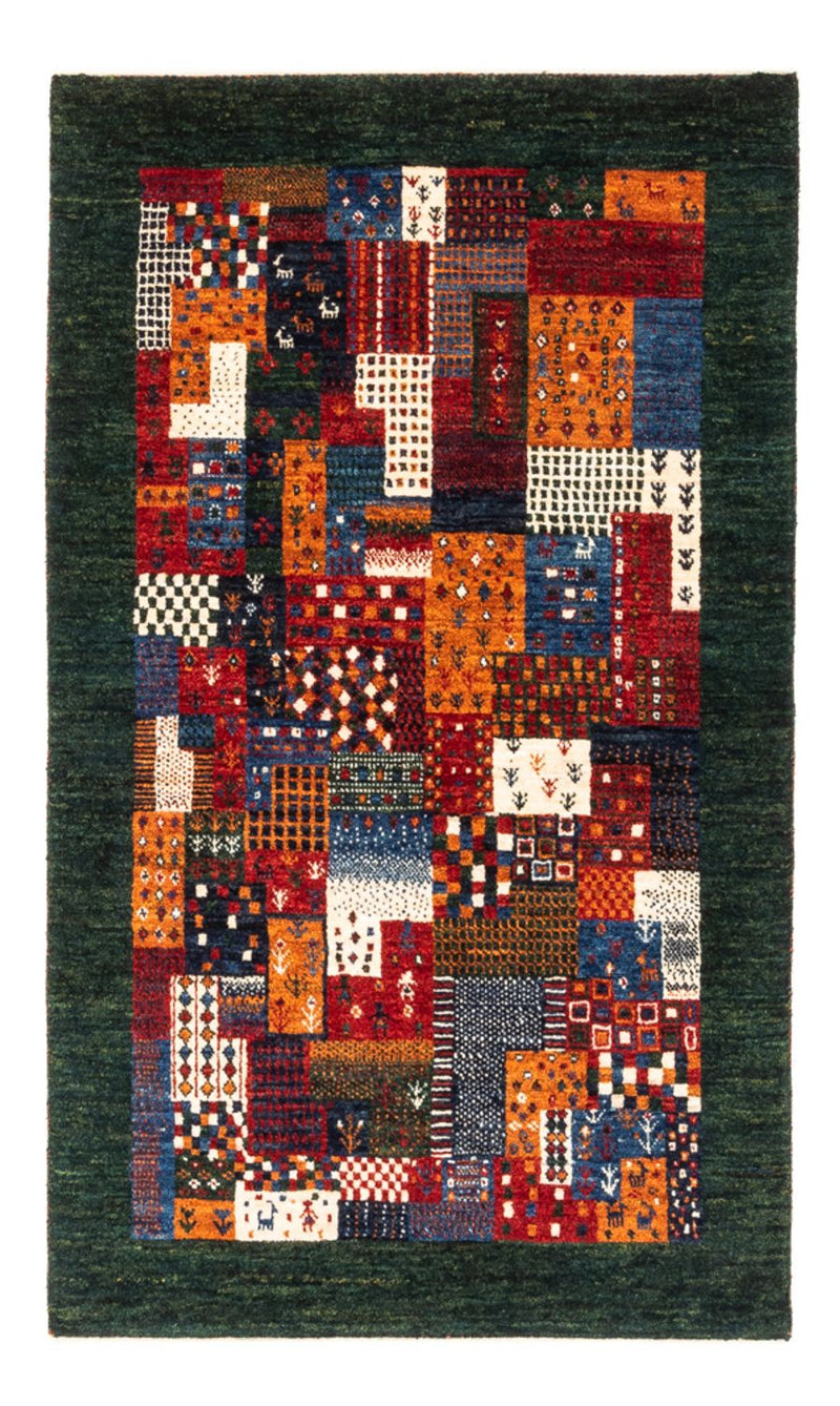 Dywan Gabbeh - Loribaft Perski - Royal - 133 x 83 cm - wielokolorowy