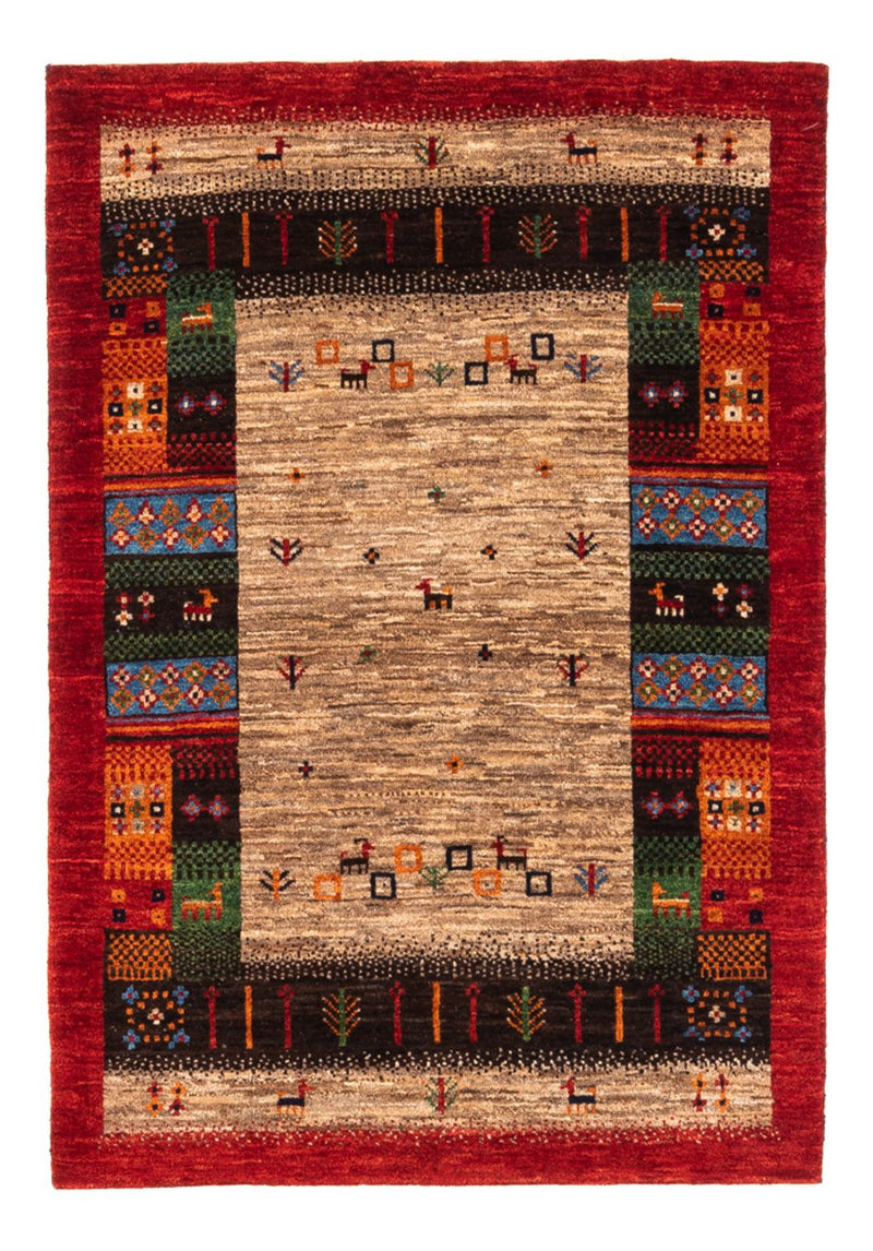 Dywan Gabbeh - Loribaft Perski - Royal - 125 x 87 cm - wielokolorowy