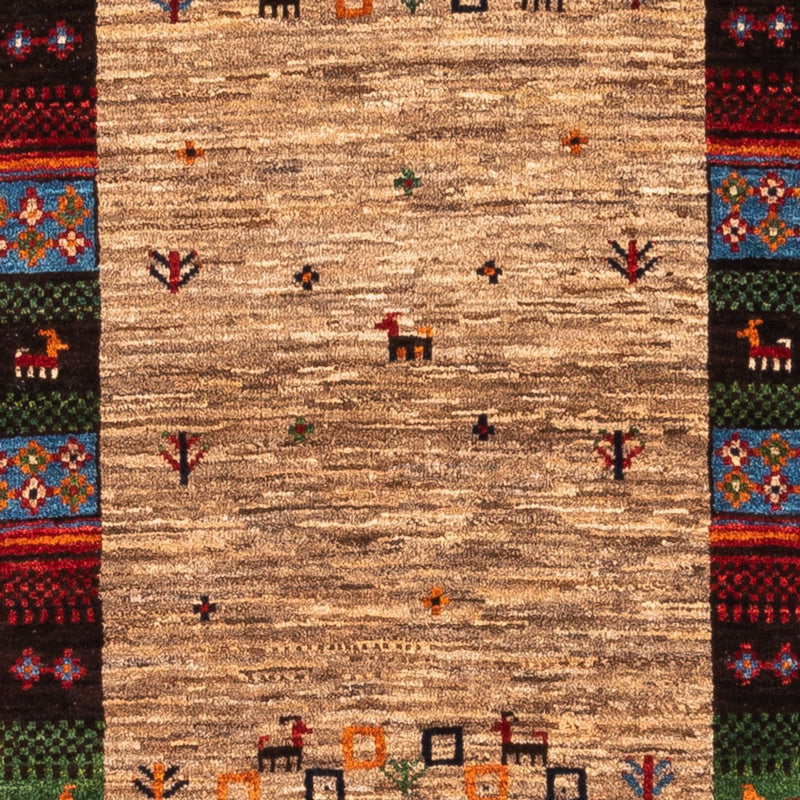 Dywan Gabbeh - Loribaft Perski - Royal - 125 x 87 cm - wielokolorowy