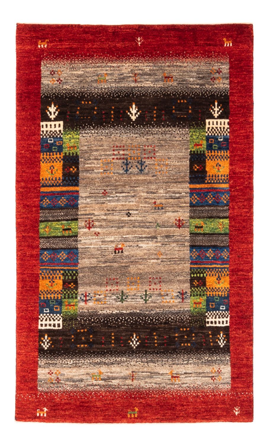 Dywan Gabbeh - Loribaft Perski - Royal - 128 x 80 cm - wielokolorowy