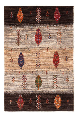 Dywan Gabbeh - Loribaft Perski - Royal - 126 x 85 cm - wielokolorowy