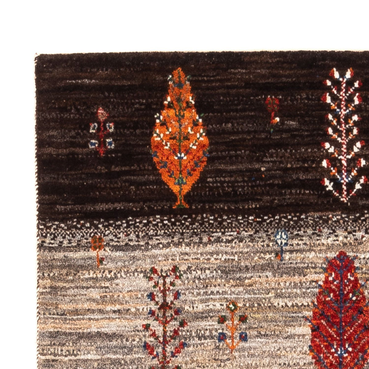 Dywan Gabbeh - Loribaft Perski - Royal - 126 x 85 cm - wielokolorowy