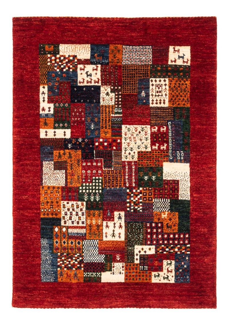 Dywan Gabbeh - Loribaft Perski - Royal - 120 x 85 cm - wielokolorowy