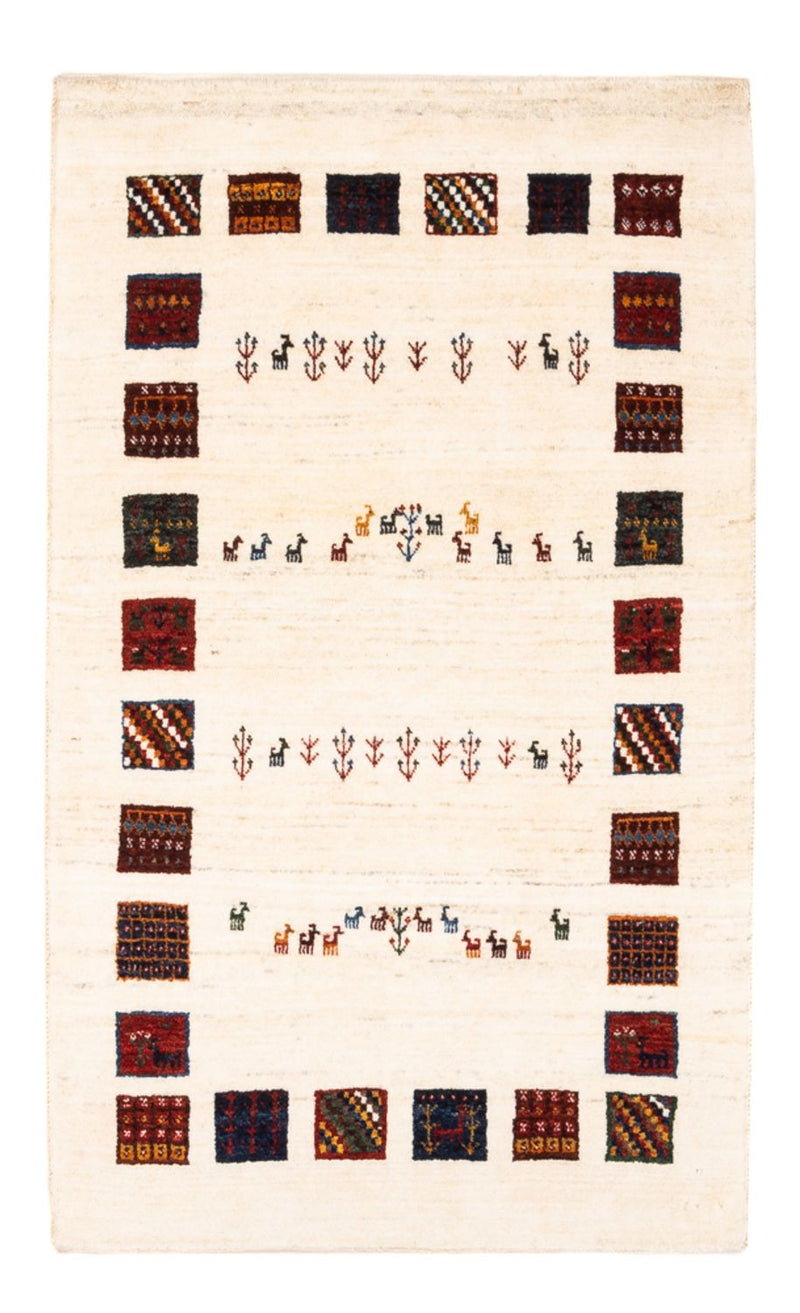 Dywan Gabbeh - Loribaft Perski - Royal - 132 x 84 cm - wielokolorowy