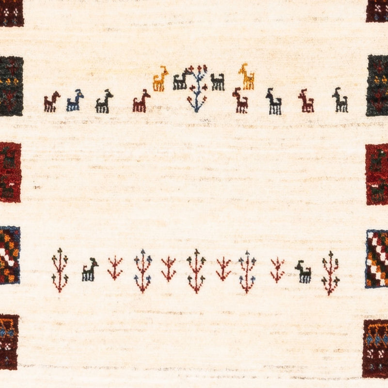 Dywan Gabbeh - Loribaft Perski - Royal - 132 x 84 cm - wielokolorowy