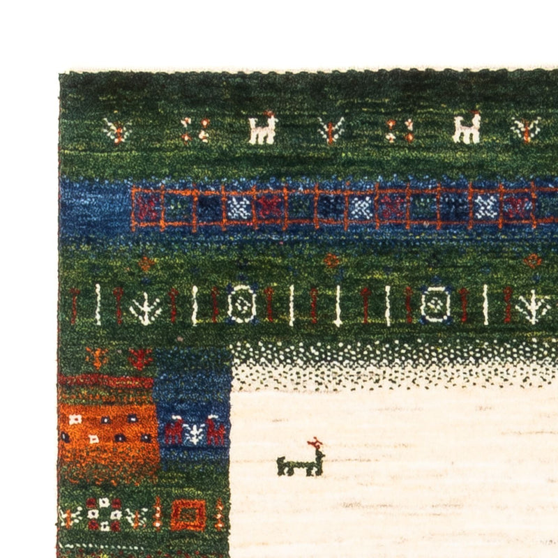 Dywan Gabbeh - Loribaft Perski - Royal - 132 x 83 cm - wielokolorowy