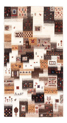 Dywan Gabbeh - Loribaft Perski - Royal - 147 x 85 cm - szary