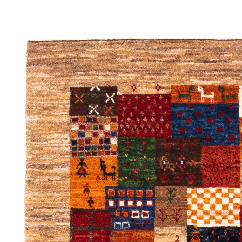 Dywan Gabbeh - Loribaft Perski - Royal - 145 x 89 cm - wielokolorowy