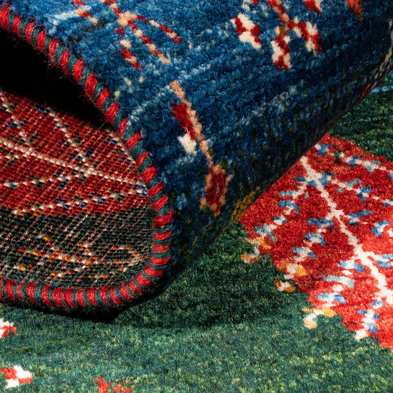 Dywan Gabbeh - Loribaft Perski - Royal - 132 x 84 cm - wielokolorowy