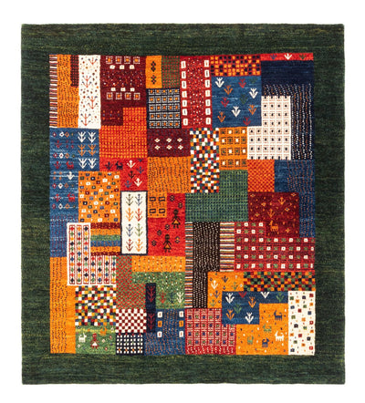 Loribaft Dywan 122x130cm - Perserteppich Wollteppich