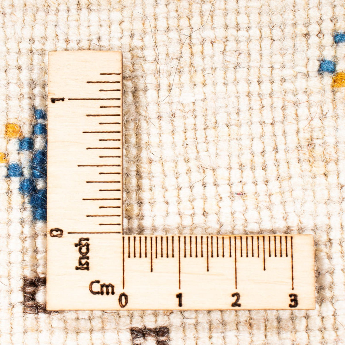 Dywan Gabbeh - Loribaft Perski - Royal - 122 x 78 cm - kremowy